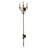 Palmira Steel Candle Wall Light
