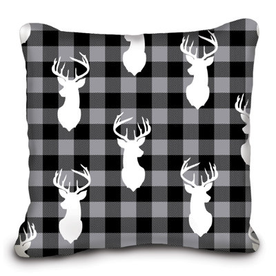 Housse de coussin carrée/insert Schrum