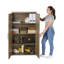 Wines Office Storage Cupboard, 2 Door Lockable 3 -Shelf Storage Cabinet-116864529