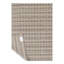 Geometric Area Rug in Gray