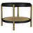 Benson Black Round End Table