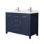 Meuble-lavabo double autoportant 48 po avec plateau en marbre Beckett-61870886-61870881-61870888