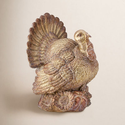 Grand Harvest Turkey Figurine
