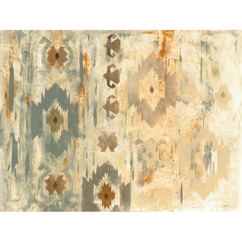 «Southwest Design IV» par Silvia Vassileva, reproduction sur toile, H 36 po x l 48 po