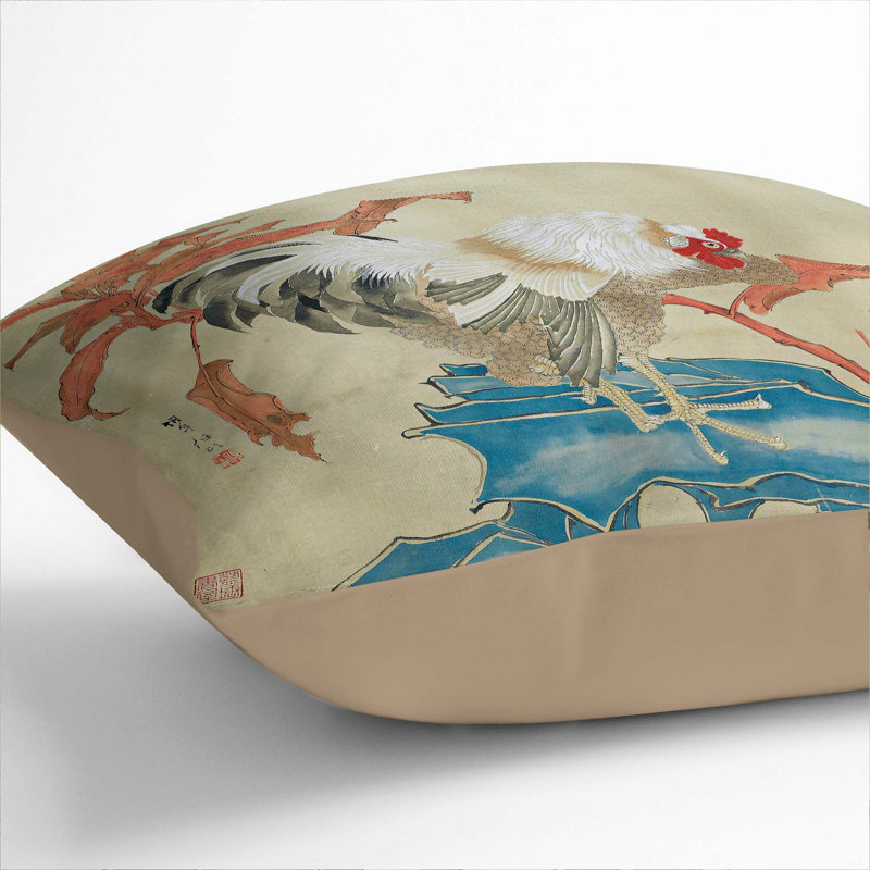 Square Cushion, 55cm H x 55cm W x 20cm D, Stone