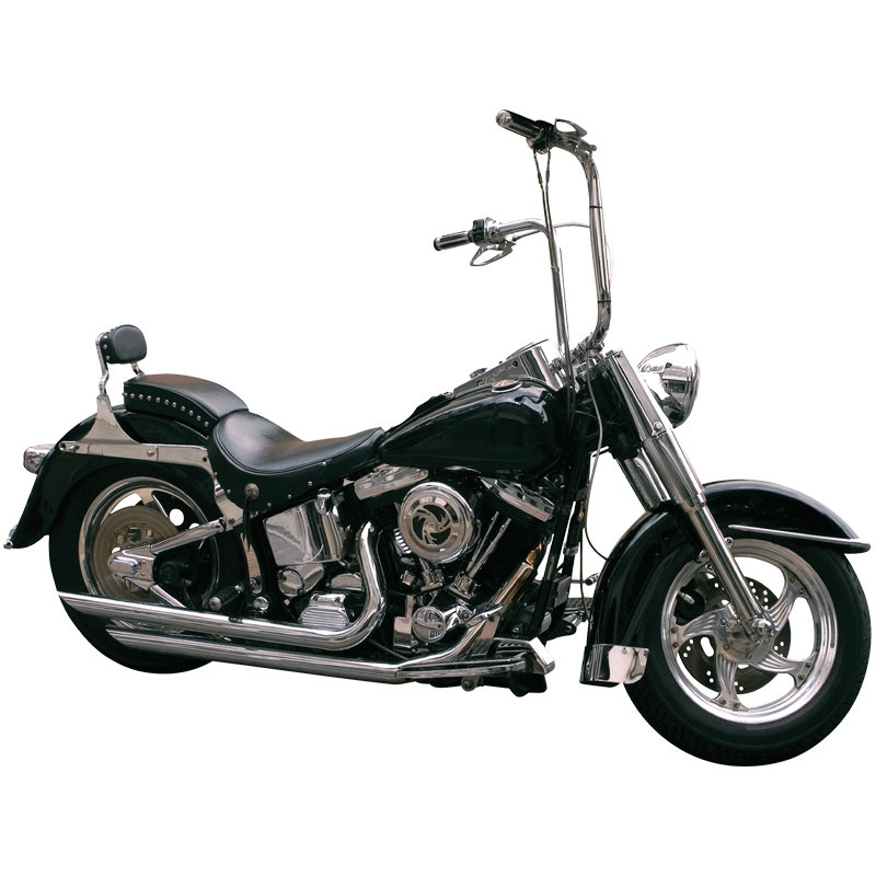 Motorcycle Non-Wall Damaging Wall Decal, 27" H x 36" W