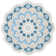 Geometric Hand-Tufted Wool Grey/Blue Area Rug 