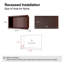 Armoire encastrée simple 13,9 "x 25,8" Niche-1600111222-1582910756-1584116884