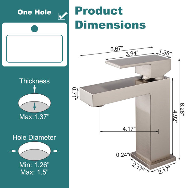 Dimensions du produit