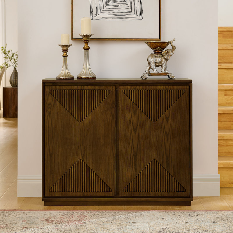 Armoire d'appoint Mid-Century, Brun
