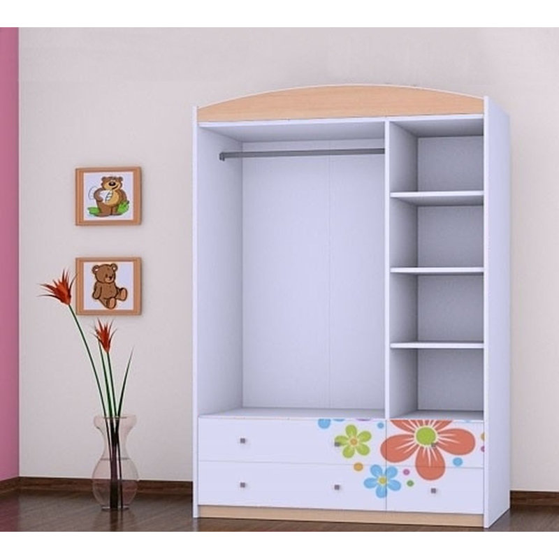 Lukas 3 Door Wardrobe, Beige