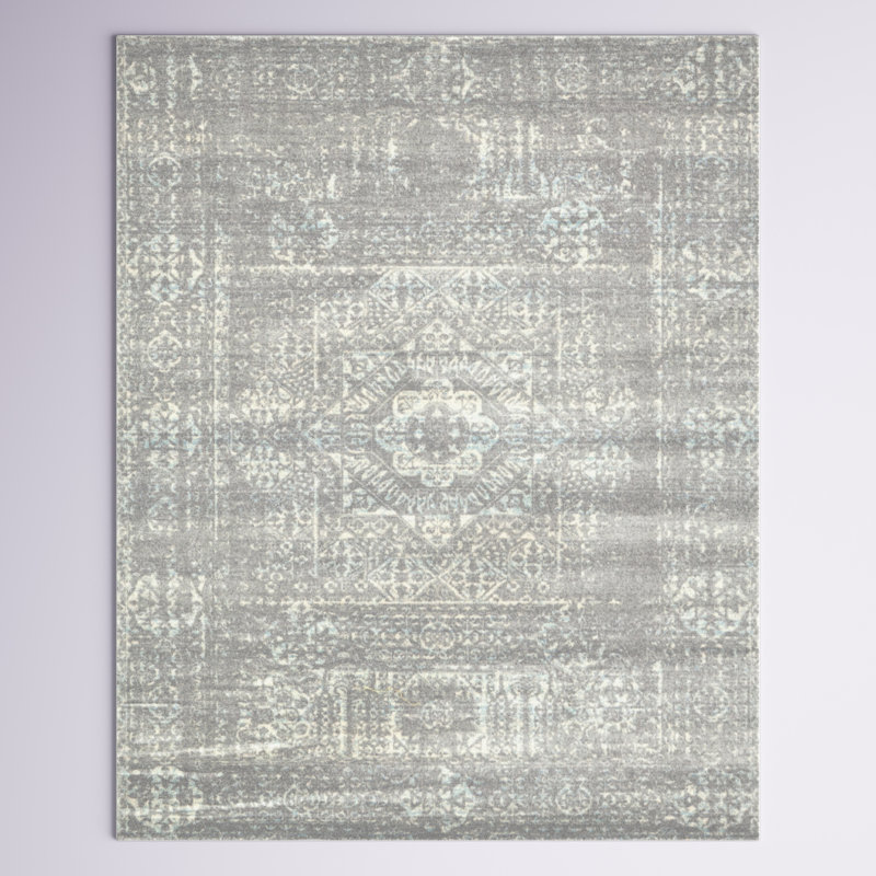 Illait Oriental Indoor Rug, Rectangle 4'1" x 6'1"