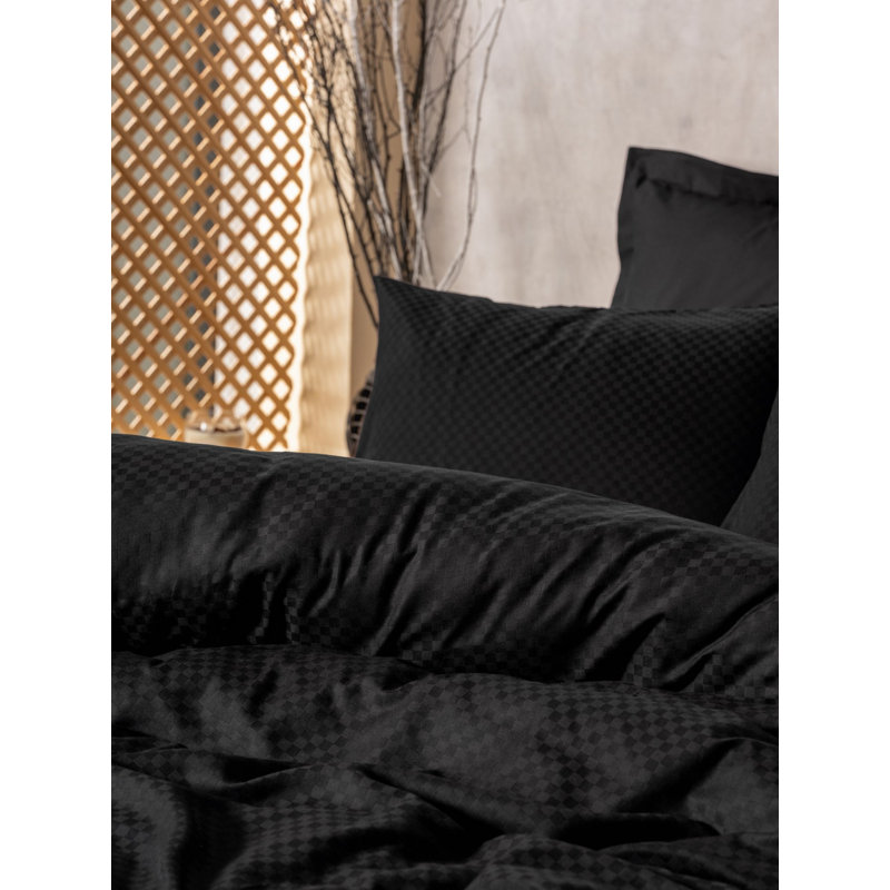 100% COTTON RANFORCE Duvet Cover: 260 X 220 Cm Pillowcase: 50 X 80 Cm (2 Pieces) Reactive Printing No Pattern Duvet Cover Set with Pillowcases Included