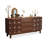 Nut-brown Solid Wood Sideboard