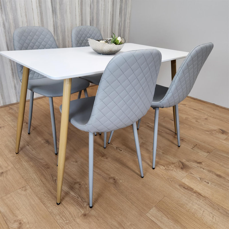 Ampthill 3 - Person Dining Set, Grey