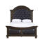 Lit plateforme en cuir Katwa-101369142