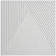 Table de chevet blanche 2 tiroirs ultrabrillante