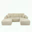 Repose-pieds moelleux sans assemblage requis