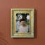 Cadre photo 3 pièces 8 "x 10" style antique avec support de table et crochets muraux or antique