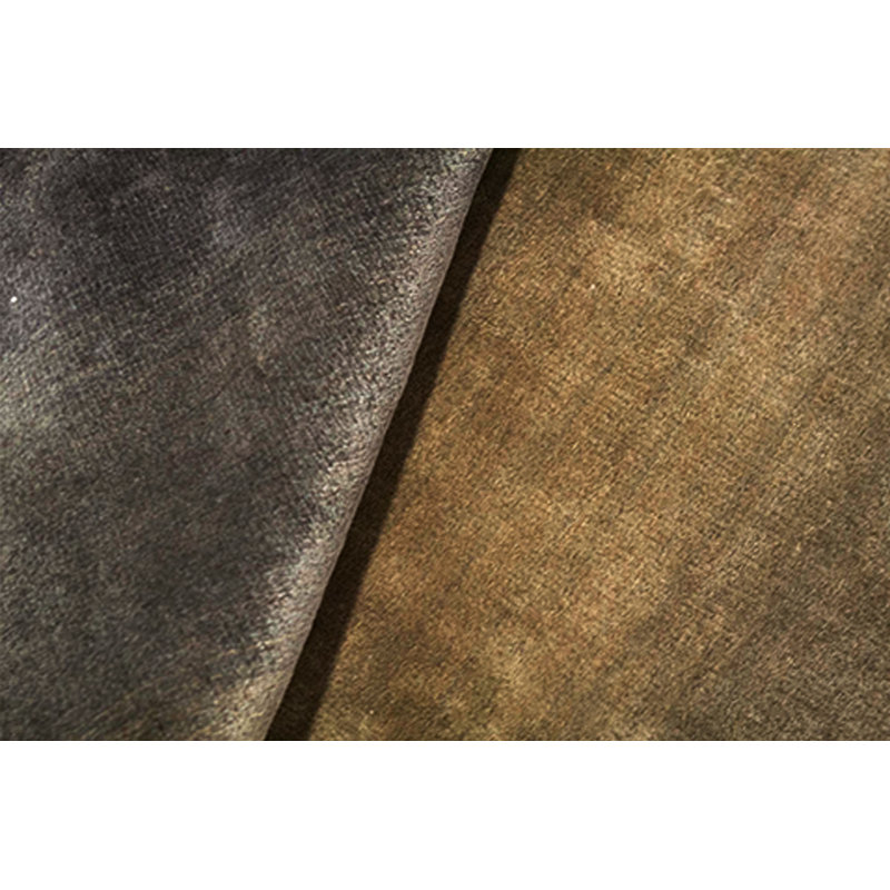 Hand-Knotted Brown Area Rug