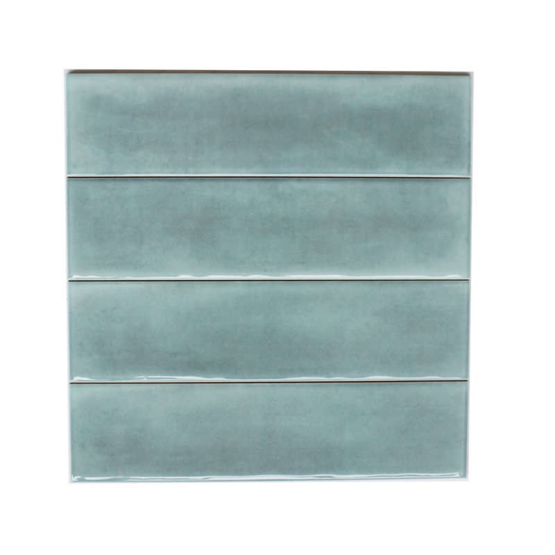 Carreau de céramique 3 "x 12" Marseille, Bleu clair