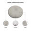 Eco-Fill Indoor / Outdoor Circular Throw Cushion-1375555246-1375555233