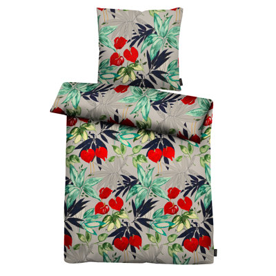 Kinyata Satin Duvet Cover Set