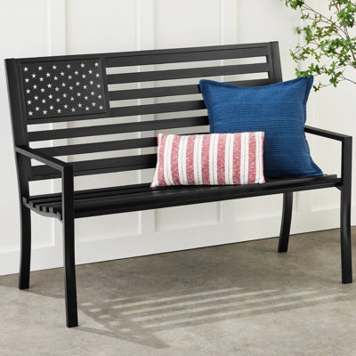 Banc intérieur / extérieur en acier