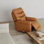 Fauteuil inclinable et oscillant Global Home avec repose-pieds manuel Global Oslo-1856833731