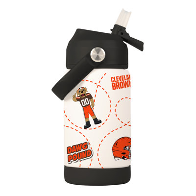 Cleveland Browns 12oz Mascot SS Kids Bottle
