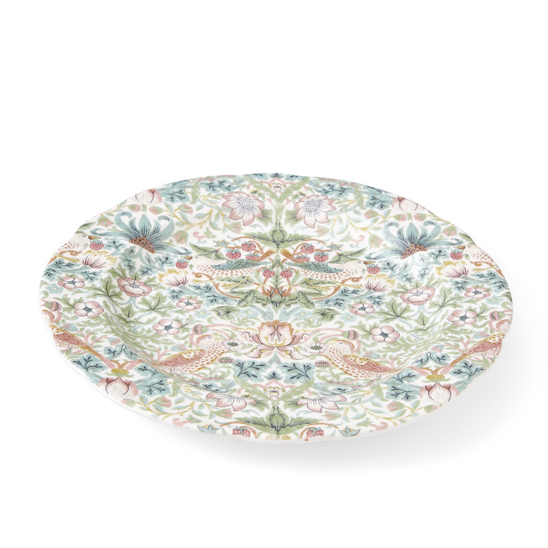 The Original Morris & Co. Spode Serving Platter Strawberry Thief