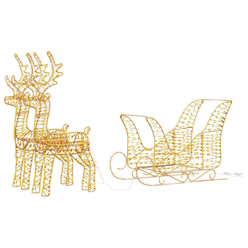  With Decorative String Lights Warm White PET