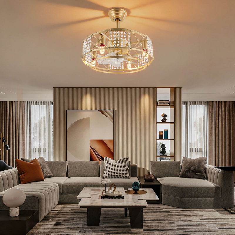 Ceiling Fan Light With Remote Control