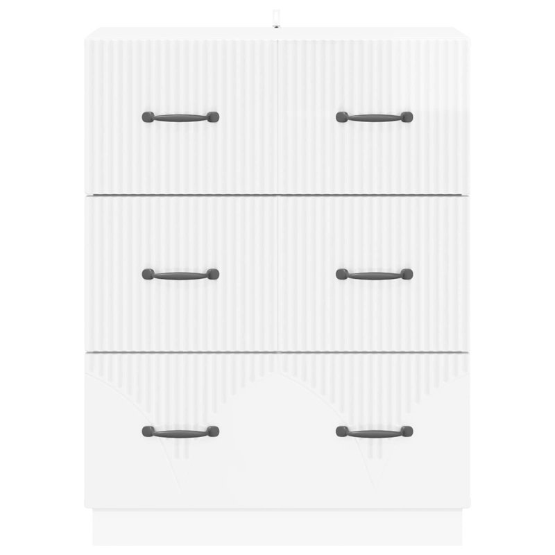 Standard Accent Chest, High Gloss White