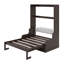 Grand lit escamotable avec coussin-1293820323
