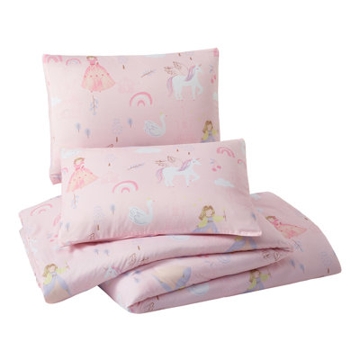 Fairytale Princess Pink Comforter Set