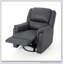 Fauteuil inclinable et pivotant avec innovation pivotante: conception moderne, confort illimité, puissance et élégance