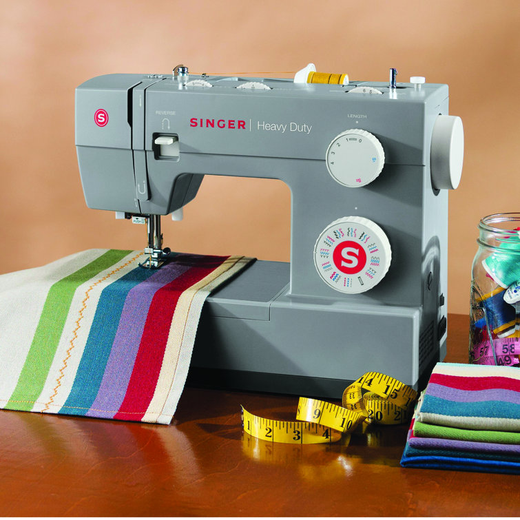  SINGER  MX60 Sewing Machine With Accessory Kit & Foot Pedal -  57 Stitch Applications - Simple & Great for Beginners