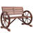 Solid Wood Fir Outdoor Bench-632550378