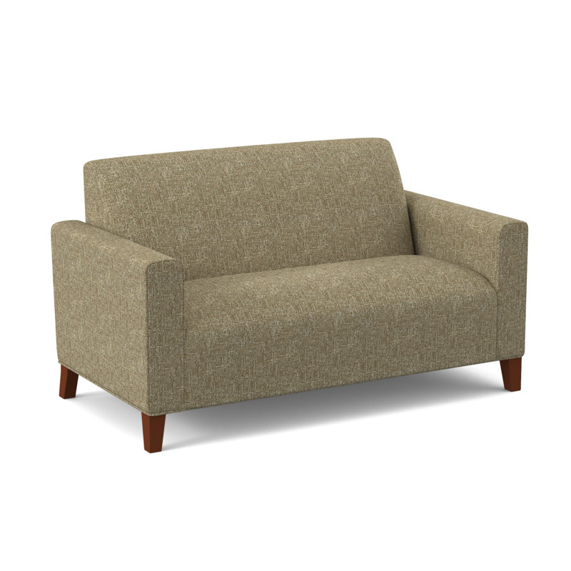 Kailum 69" Square Arm Sofa, Connelly Wren Performance Basketweave