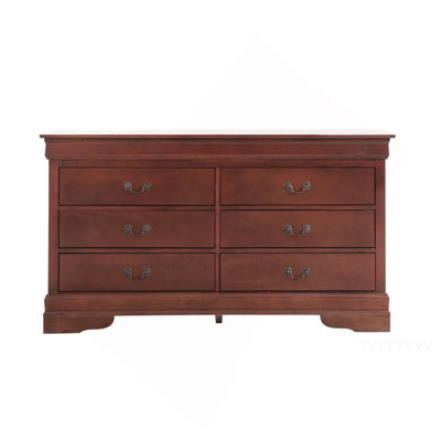 Commode Louis Phillipe, cerise Glory Furniture