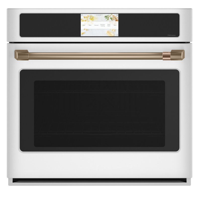 Professional Series Smart Built-in 30" Self Cleaning Convection Electric Single Wall Oven, Matte White