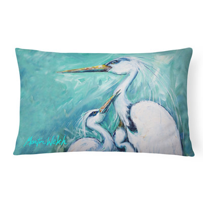 Coussin intérieur/extérieur blanc pour grues Mother's Love