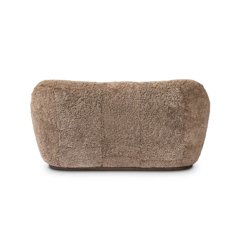 Julius Sofa - 60", Taupe Shearling