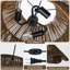 Luminaire suspendu en rotin pour plafonnier tissé bohème style campagnard avec cordon d'alimentation, lampe rustique avec interrupteur à intensité variable, lustre en osier 3 lumières-903713770-905460061-905460063