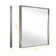 Lohoski Rectangle Wall Mounted Mirror with Aluminum Metal Frame, Beveled Decorative Thin Framed Accent Mirror, Horizontal and Vertical