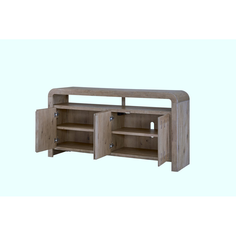Console à nœuds papillon 72 po English Knotty Oak