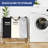 180L Large Laundry Basket, Freestanding Laundry Hamper, Collapsible Tall Clothes Hamper