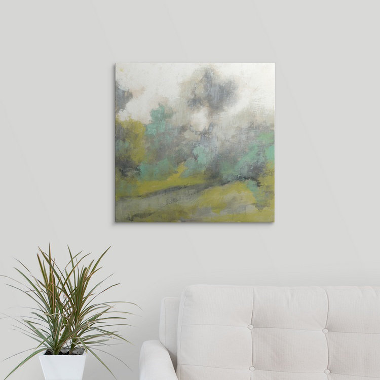 « i » jennifer de la peinture, reproduction d’art Pastel Walk, H 35 po x l 35 po x P 1,5 po, Toile