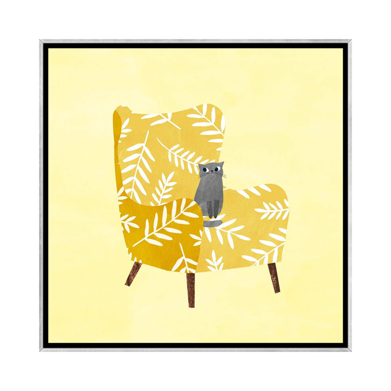 Moutarde - reproduction d'art mural, Argent argent, Reproduction encadrée sans passe-partout, H 18 po x l 18 po